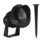 Грунтовый светильник Arte Lamp A1309IN-1BK ELSIE