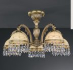 Потолочная люстра Reccagni Angelo PL 7023/5 Bronzo 7003