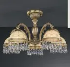 Потолочная люстра Reccagni Angelo PL 7023/5 Bronzo 7003