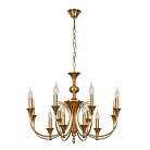 Подвесная люстра Arte Lamp A4094LM-12PB COLLINETTA