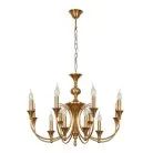 Подвесная люстра Arte Lamp A4094LM-12PB COLLINETTA