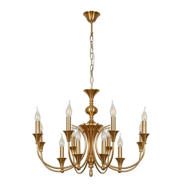 Подвесная люстра Arte Lamp A4094LM-12PB COLLINETTA