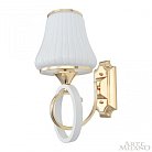 Бра с плафоном 302387/1W Wh/Gd Arte Milano Florentia