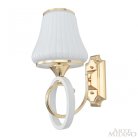 Бра с плафоном 302387/1W Wh/Gd Arte Milano Florentia