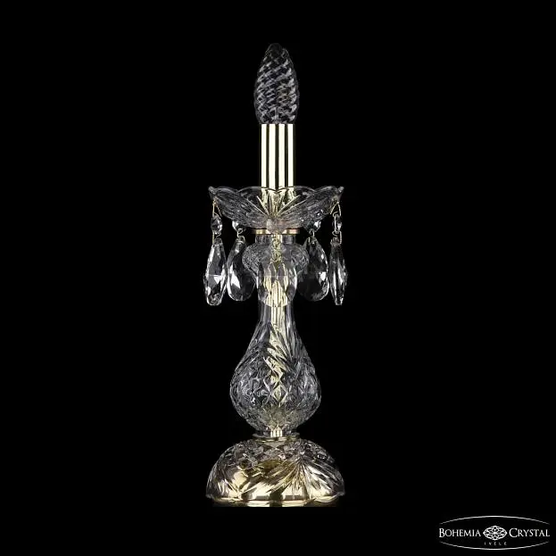 Настольная лампа Bohemia Ivele Crystal 1411L/1-31 G Настольная лампа Bohemia Ivele Crystal 1411L/1-31 G
