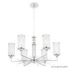 Подвесная люстра Crystal Lux Gloria SP6 Chrome