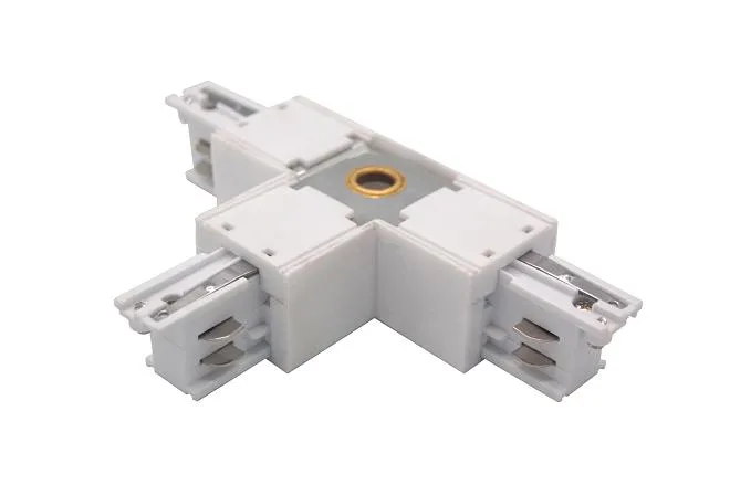 Соединение правое тройное перекидное с подводом питания к треку 5040xx-(F)/(R) БЕЛЫЙ Lightstar 504136-FRPSR Quattro