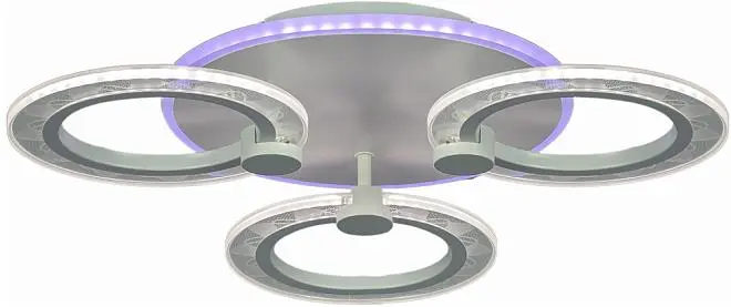 Потолочная люстра Reluce 20309-0.3-3+1 WT 57W