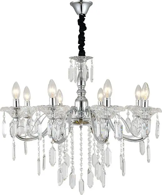 Подвесная люстра Escada 2111/8P Chrome Fantail Подвесная люстра Escada 2111/8P Chrome Fantail