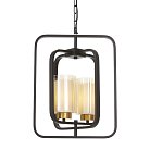 Подвесной светильник Lumina Deco LDP 1238-2 BK+MD Indivia