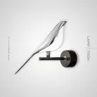 Бра NOMI WALL 1 плафон. Цвет хром Lampatron 3745-24160