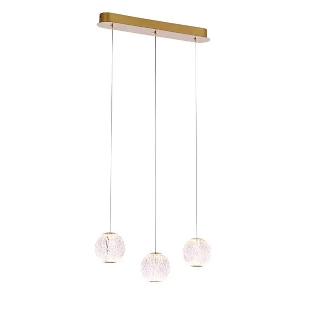 Подвесной светильник Delight Collection MD20001012-3B gold Elliot Diamante Подвесной светильник Delight Collection MD20001012-3B gold Elliot Diamante