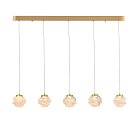 Подвесной светильник Delight Collection MD25030003-5B gold/clear