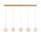 Подвесной светильник Delight Collection MD25030003-5B gold/clear