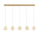 Подвесной светильник Delight Collection MD25030003-5B gold/clear