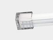 Прозрачная пластиковая заглушка IP67 глухая SWG END-1220-TR NE-CC2120