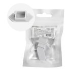 Заглушка без отверстия для профиля CAB272 LD354 (комплект 4шт) Feron 48229 САВ272