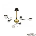 Люстра на штанге Arte Milano 276240/6+1 BK/GD Ferrara-71040