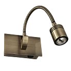 Светодиодный спот Ideal Lux DYNAMO AP BRUNITO (DYNAMO AP1 BRUNITO) 121352