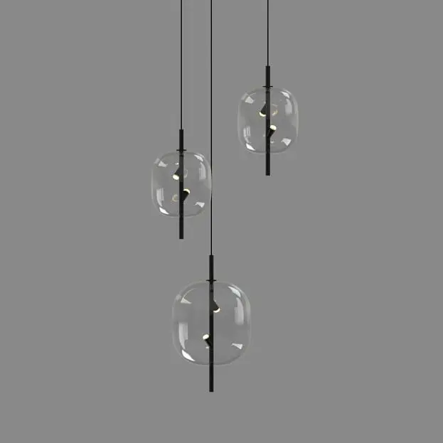 Подвесной светильник Delight Collection 10018P/1 black/clear Подвесной светильник Delight Collection 10018P/1 black/clear