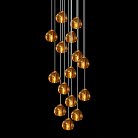 Подвесной светильник METEORA B COMBO D50 Amber ImperiumLoft 228528-23 meteora-b-combo01
