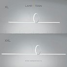 Реечный, рядный светильник MOFFIT LONG Размер XXL. Цвет Белый. Трехцветный свет Lampatron 4194-10522