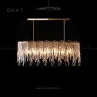Реечный, рядный светильник SPRING B LONG 7 ламп Lampatron spring-b-long-7 5539-14331