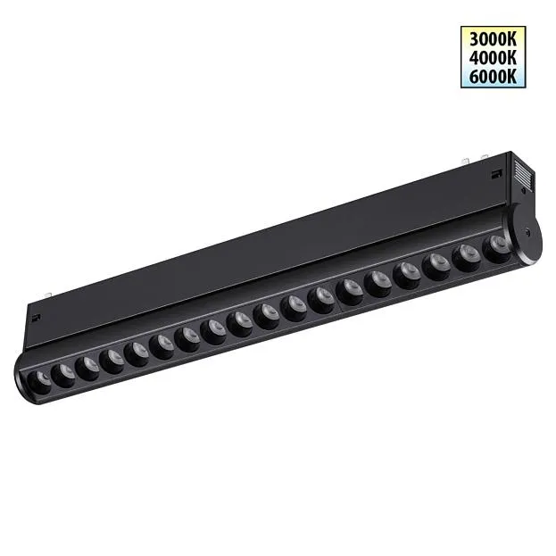 Трековый светильник IP20 LED 3000К-6000К 18W Novotech 359948 VECTOR