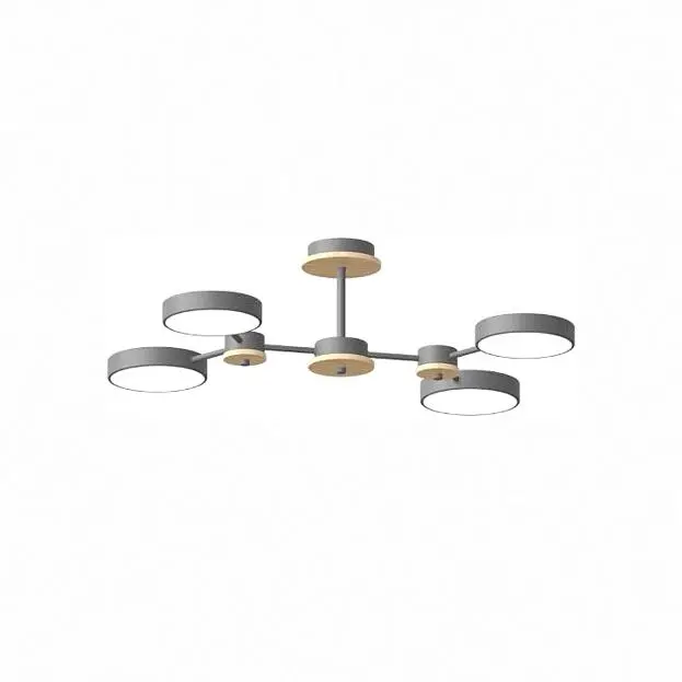 Потолочный cветильник LED4U L3215-630 GR Потолочный cветильник LED4U L3215-630 GR