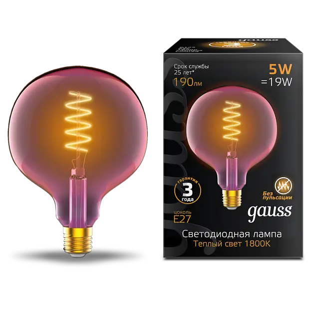 Лампа Gauss 1011802105 Filament Oversize