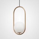 Подвесной Светильник Matthew Mccormick Hoop 40 Бронза Mila Pendant 181903-22 ImperiumLoft