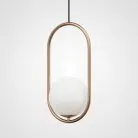 Подвесной Светильник Matthew Mccormick Hoop 40 Бронза Mila Pendant 181903-22 ImperiumLoft