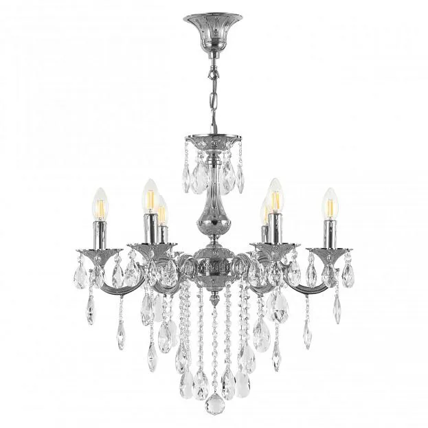 Люстра Bohemia Ivele Crystal AL77101/6/175 B Ni