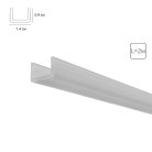 Матовый рассеиватель для теневого профиля Arte Lamp A671005RS Gap