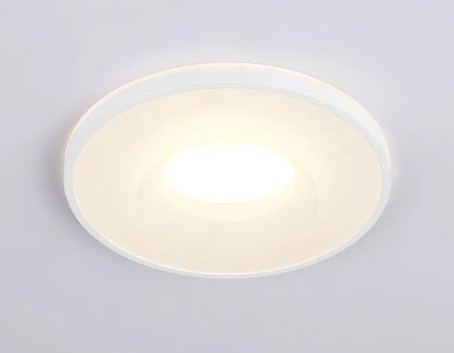 Встраиваемый светильник Ambrella light TN3200 WH белый GU5.3 D92*32 Встраиваемый светильник Ambrella light TN3200 WH белый GU5.3 D92*32