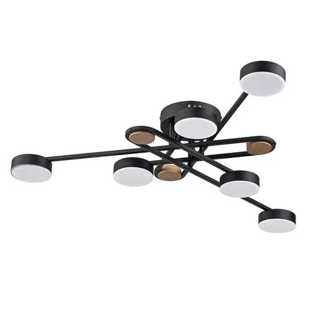 Потолочная люстра Arte Lamp A2455PL-6BK TAYGETA