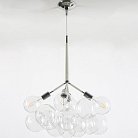 Подвесной светильник LOVELY BUBBLE CHANDELIER FROM PELLE H70 Silver/Black ImperiumLoft 208361-26 102211-26