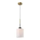 Люстра подвесная Латунь/Прозрачный E14*6 40W ST Luce SL1404.303.01 BLACK+BRASS