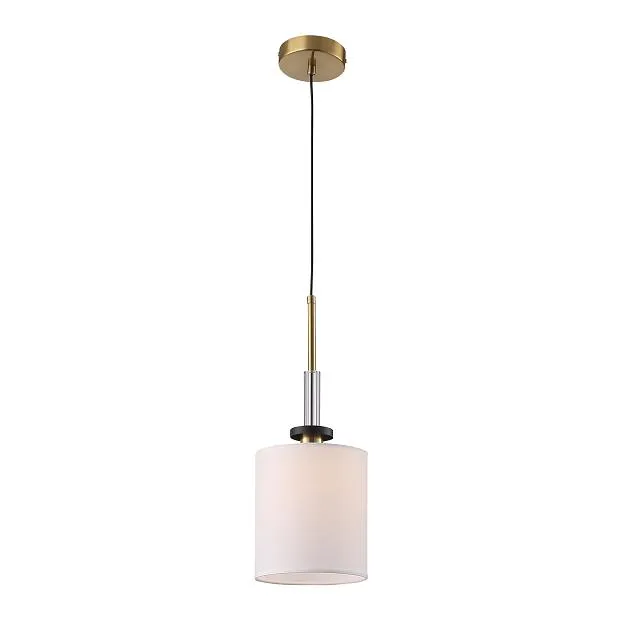 Люстра подвесная Латунь/Прозрачный E14*6 40W ST Luce SL1404.303.01 BLACK+BRASS