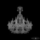 Люстра хрустальная Bohemia 1409/12+6/300/XL-95 Ni