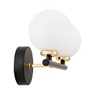 Бра Lumina Deco LDW 6033-2 BK+F.GD Marsiada