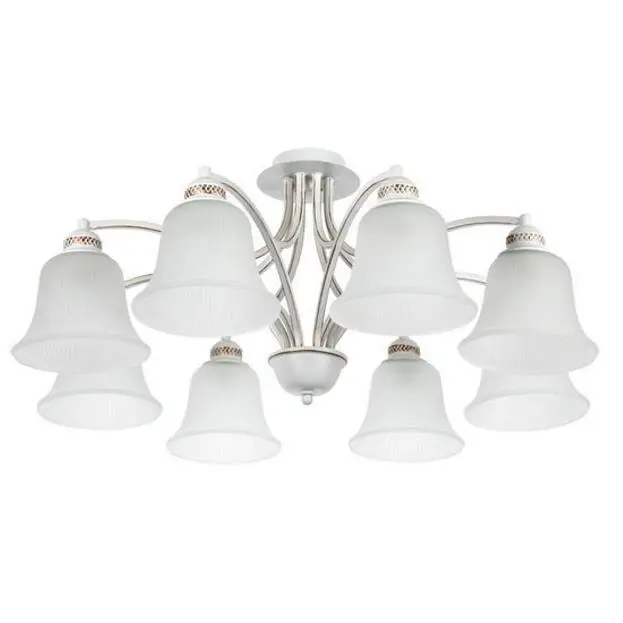 Потолочная люстра Arte Lamp A2713PL-8WG Emma Потолочная люстра Arte Lamp A2713PL-8WG Emma