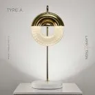 Настольная лампа VENZEL TAB Тип A. Цвет Латунь Lampatron 8124-22228