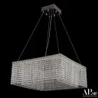 Люстра светодиодная хрустальная APL LED SH04.52.A.Ni.4000 Sicilia