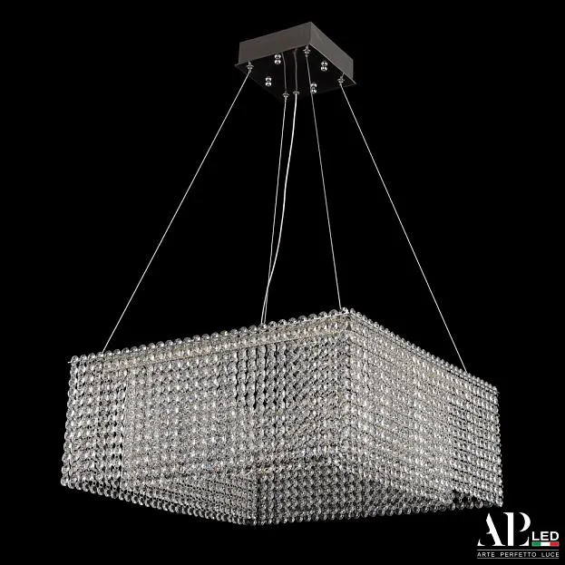 Люстра светодиодная хрустальная APL LED SH04.52.A.Ni.4000 Sicilia Люстра светодиодная хрустальная APL LED SH04.52.A.Ni.4000 Sicilia