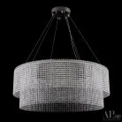 Люстра светодиодная хрустальная APL LED SH02.93.C.Ni.4000 Sicilia