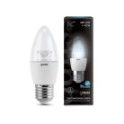 Лампочка светодиодная Gauss 103202204 Candle Crystal Clear