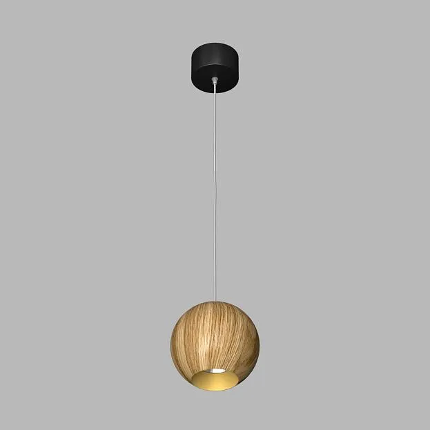 Подвесной (накладной) светодиодный светильник Ledron SPACE R130 Wooden Black-Gold Подвесной (накладной) светодиодный светильник Ledron SPACE R130 Wooden Black-Gold