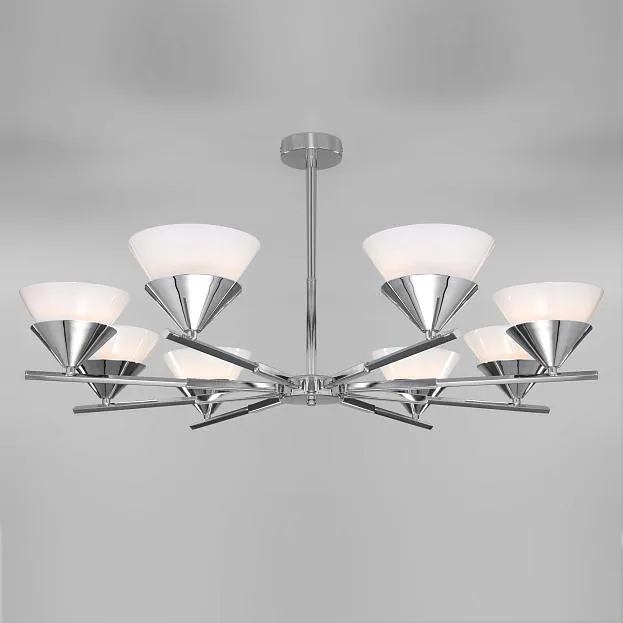 Потолочная люстра Eurosvet 70138/8 хром Rylee a057600