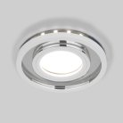 Точечный светодиодный светильник Elektrostandard 7021 MR16 SL/WH зеркальный/белый a036742